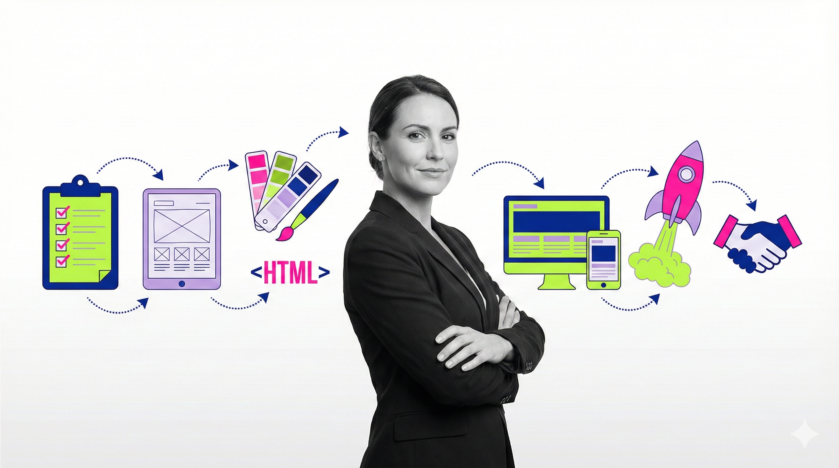 Les 7 étapes pour créer un site web sur mesure en 2025