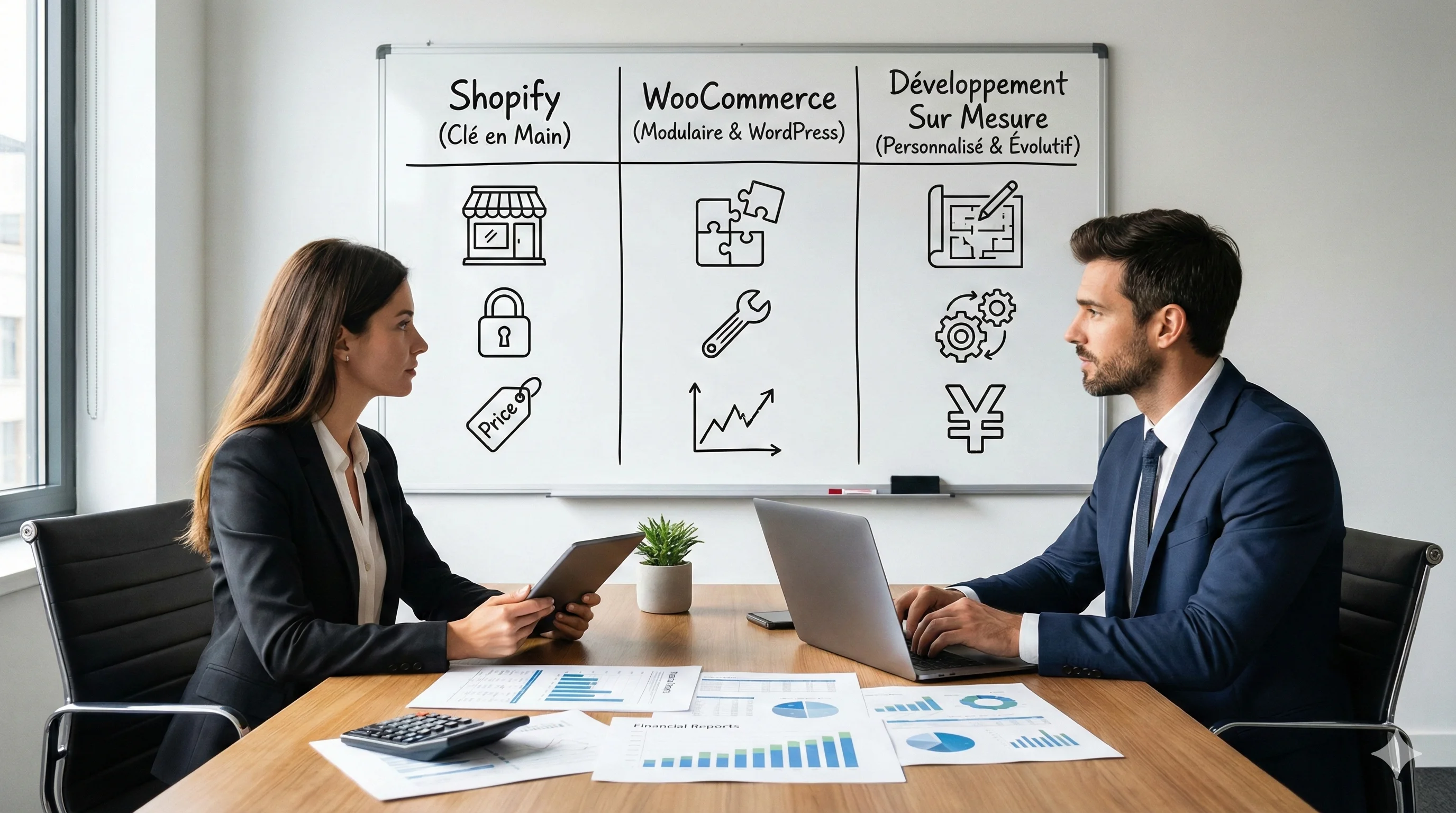 Site e-commerce sur mesure vs Shopify/WooCommerce : que choisir ?